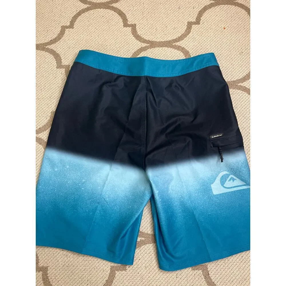 Quiksilver Highline Surf Silk Slab youth board shorts, size 29/ 16, MSRP $45